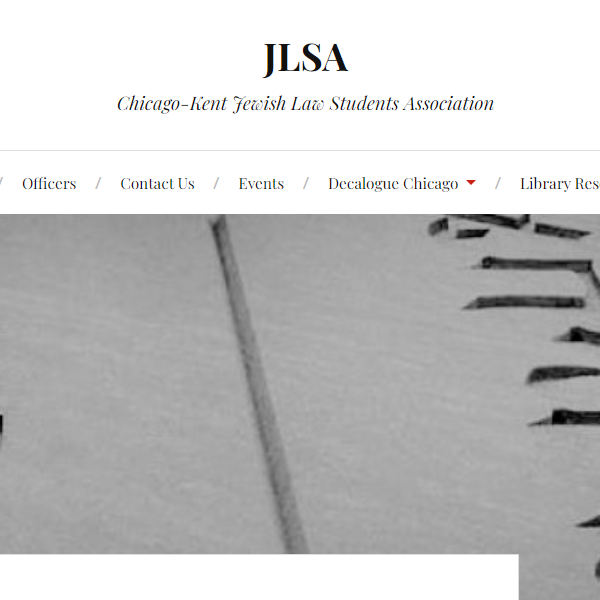 Jewish Organizations Near Me - Chicago-Kent Jewish Law Students Association
